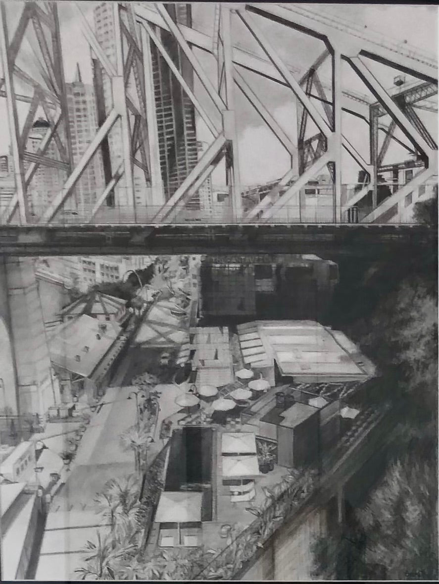 View of the Story Bridge from New Farm
