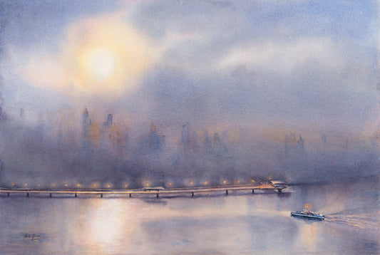 Misty Morning Kangaroo Point